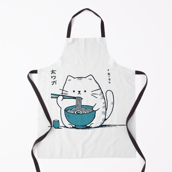 Item preview, Ramen Noodles Cat Lovers Kawaii Retro Japan designed and sold by LuminOrb.
