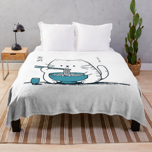 Item preview, Ramen Noodles Cat Lovers Kawaii Retro Japan designed and sold by LuminOrb.