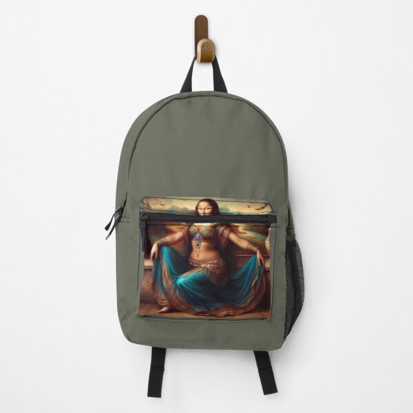 Item preview, Dancing Mona Lisa Leonardo Da Vinci art parody designed and sold by ArtUnova.