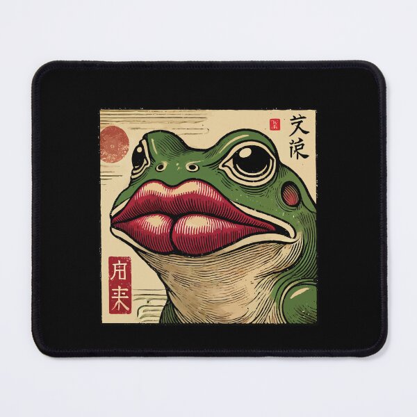 Item preview, Funny Japanese Ukiyo-e Frog Streetwear Meme designed and sold by LuminOrb.
