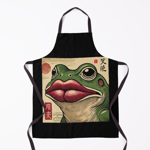 Artikelvorschau, Lustig Japanisches Ukiyo-E Frog Streetwear Meme entworfen und verkauft von LuminOrb.