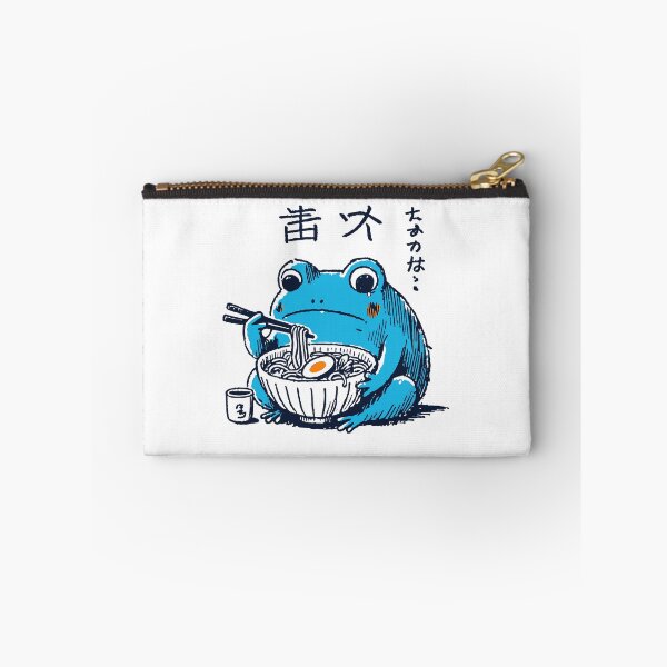 Item preview, Kawaii Ramen Frog Ukiyo-e Retro Aesthetics designed and sold by LuminOrb.