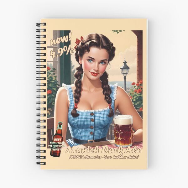 Item preview, Beer, 1950 style poster Munich Dark Ale designed and sold by Museum Of Non-Existing Art.