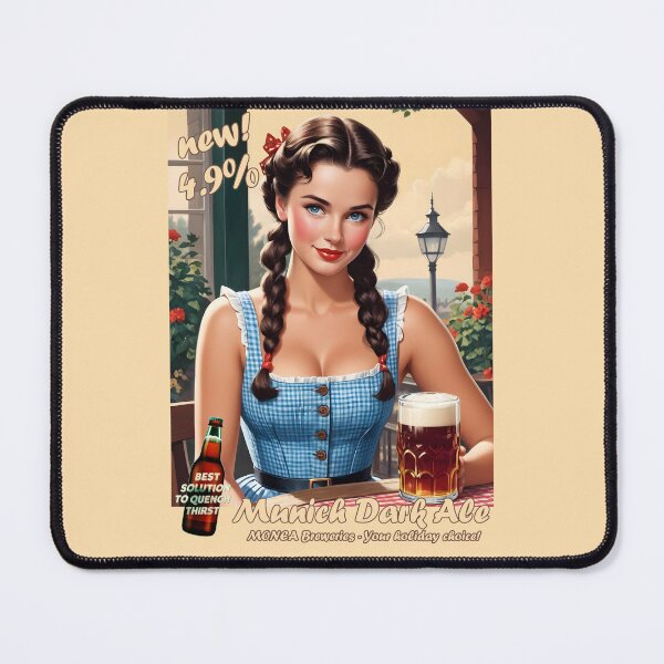 Item preview, Beer, 1950 style poster Munich Dark Ale designed and sold by Museum Of Non-Existing Art.