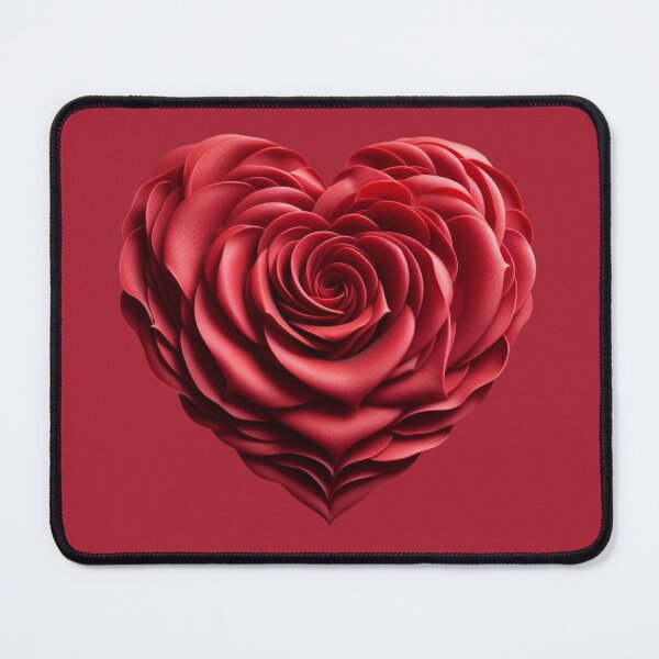 Item preview, Heart-shaped Rose Petals, Carmine Red Background, Big designed and sold by Gaborai.