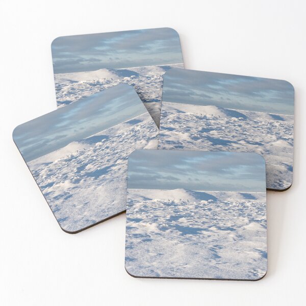 Item preview, Lake Erie Icescape with Fresh Snow designed and sold by Georgia Mizuleva.