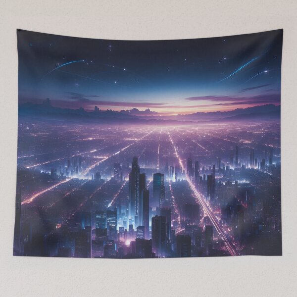 Item preview, Night Cityscape designed and sold by MixtaGraphics.