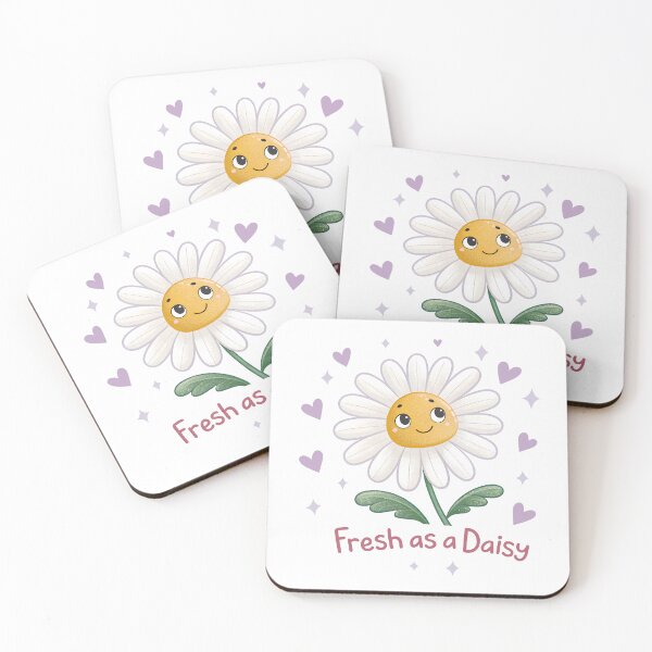 Item preview, A single smiling daisy designed and sold by DiNata.