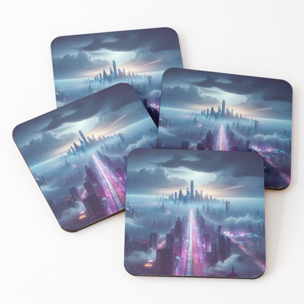 Item preview, Night Cityscape designed and sold by MixtaGraphics.