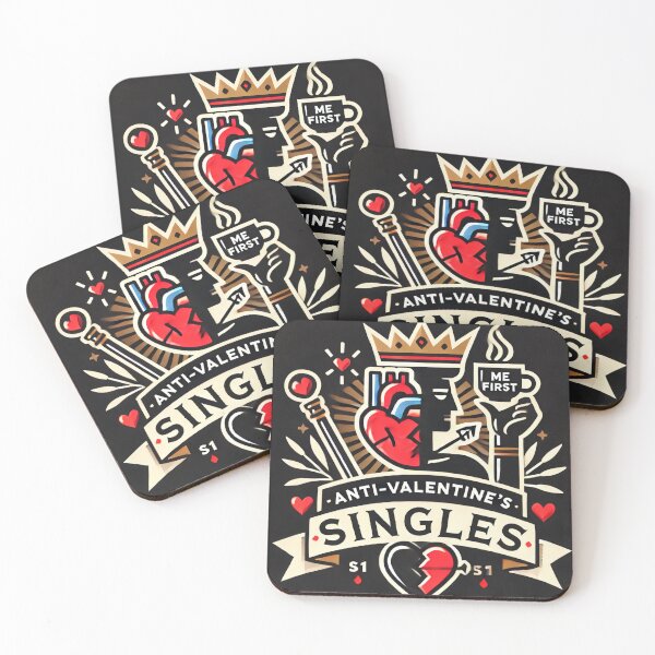 Item preview, HAPPY ANTI VALENTİNE'S DAY designed and sold by Summer Sunshine.