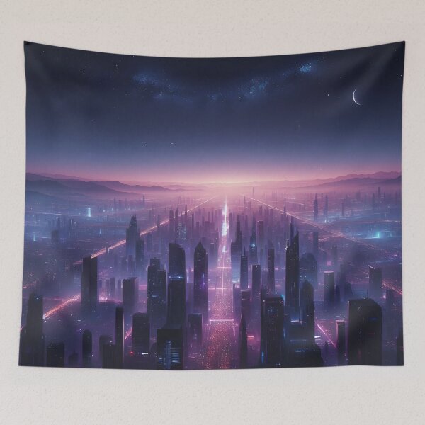 Item preview, Night Cityscape designed and sold by MixtaGraphics.