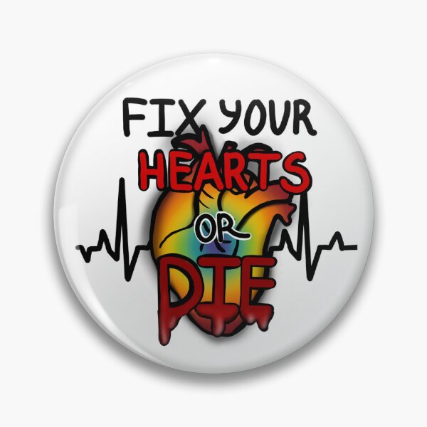 Item preview, Fix your hearts  designed and sold by Inckr.