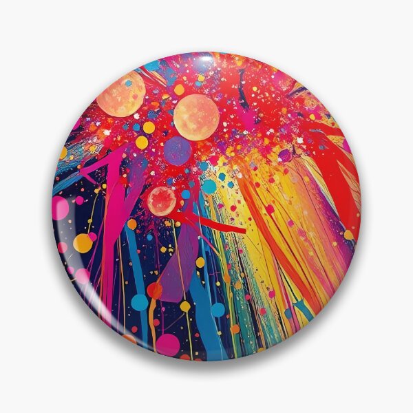 Item preview, Cosmic Explosion: A Burst of Colors and Energy designed and sold by TazhibTreasures.