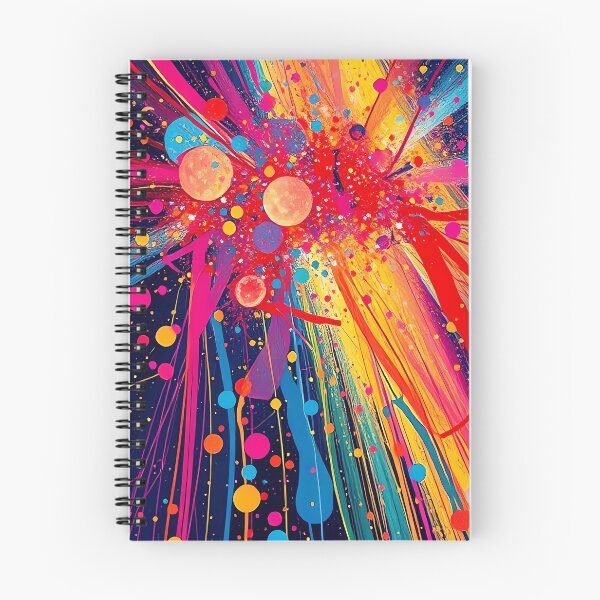 Item preview, Cosmic Explosion: A Burst of Colors and Energy designed and sold by TazhibTreasures.