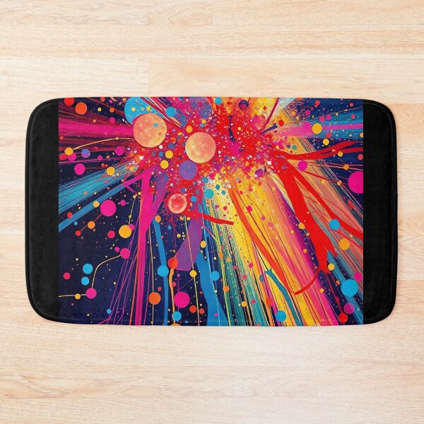 Item preview, Cosmic Explosion: A Burst of Colors and Energy designed and sold by TazhibTreasures.