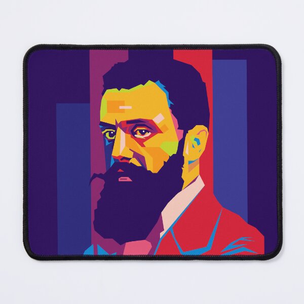 Item preview, Theodor Herzl WPAP design designed and sold by GreissDesign.