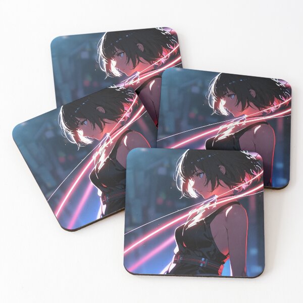 Item preview, Neon Reverie: The Enigmatic Anime Girl designed and sold by Glitchart66.