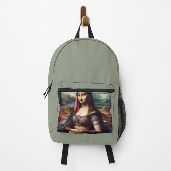 Item preview, Oriental Mona Lisa Leonardo Da Vinci art parody designed and sold by ArtUnova.
