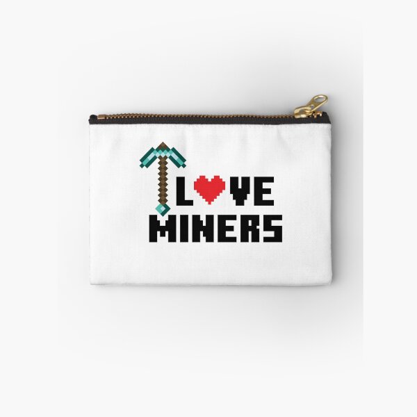 Item preview, I Love Miners Pixel Valentines Day designed and sold by HIISESSOL.