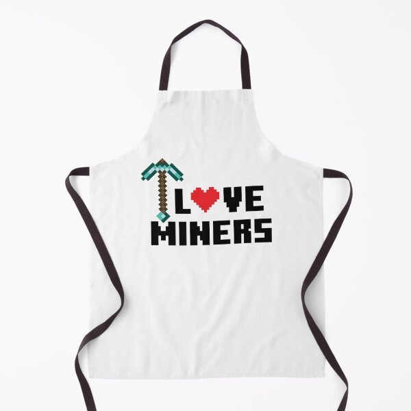 Item preview, I Love Miners Pixel Valentines Day designed and sold by HIISESSOL.