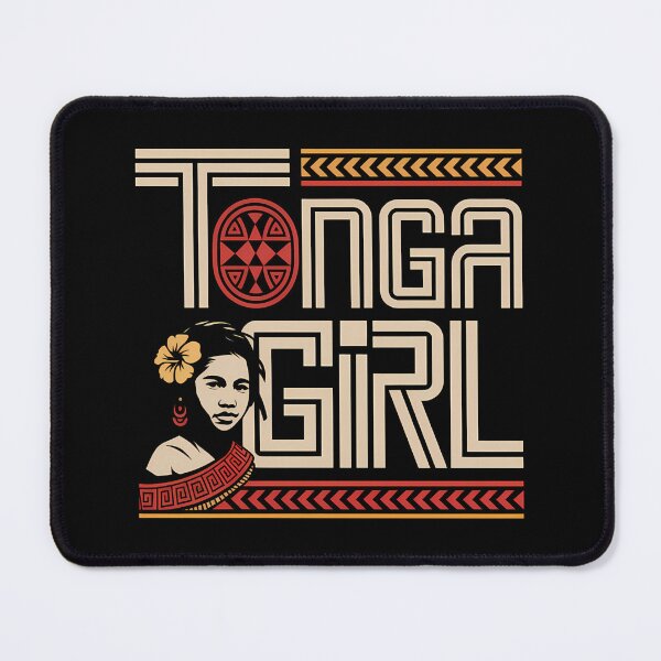 Item preview, Tonga Girl - This Gift is Prefect For lovers of Tongan culture and Polynesian style. designed and sold by ZyziowskyArt.