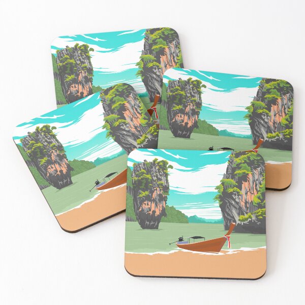 Item preview, Thailand Asia Travel Poster Art designed and sold by Stadify.