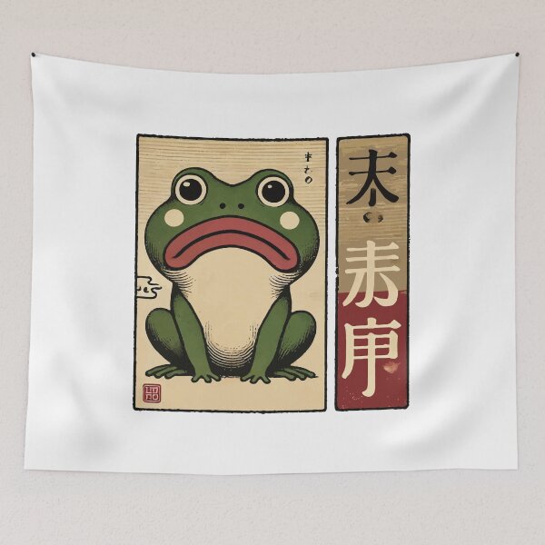 Item preview, Funny Ukiyo-e Japanese Streetwear Meme Motif designed and sold by LuminOrb.
