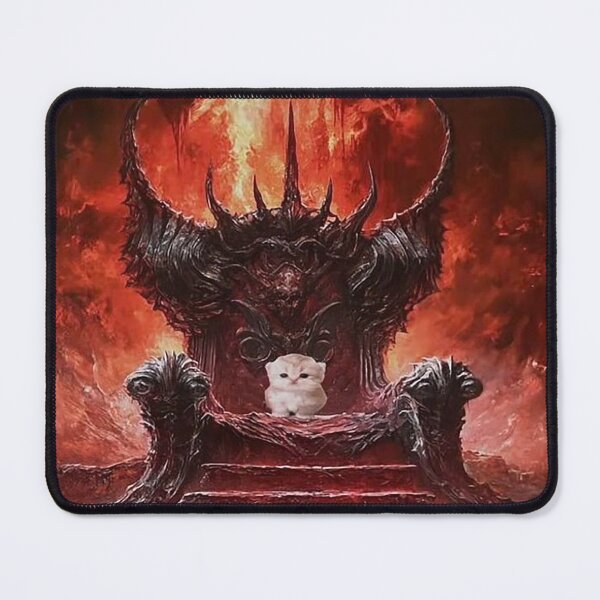 Item preview, Cat on Hell Throne designed and sold by SkrenClothing.