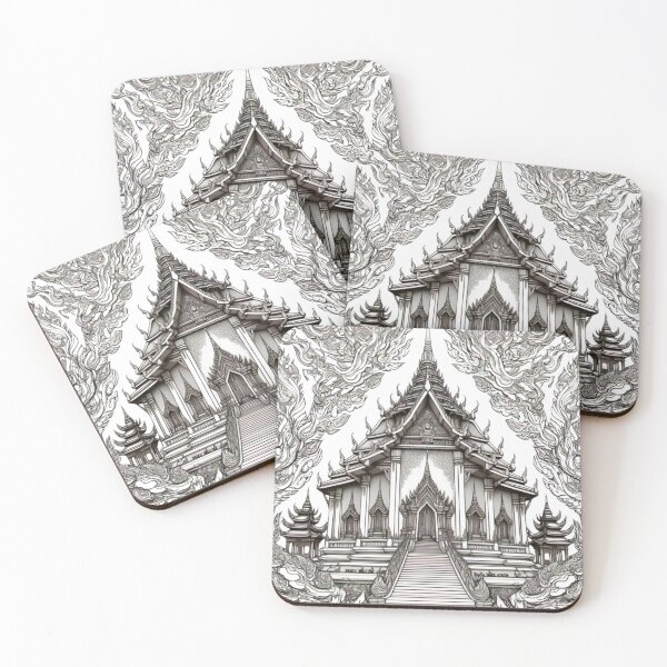 Item preview, Buddhist Temple designed and sold by likbatonboot.