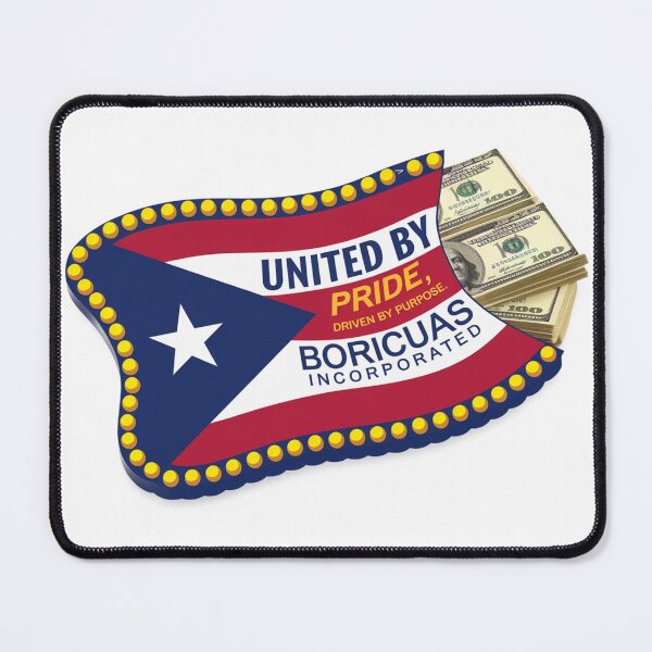 Item preview, UNITED BY PRIDE DRIVEN BY PURPOSE LOGO #2 designed and sold by Boricuas Incorporated.