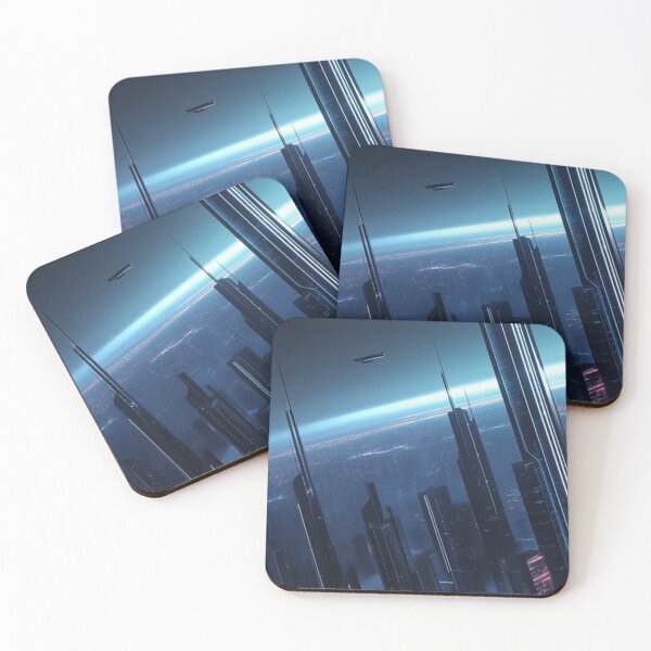 Item preview, Futuristic Cityscape: Metropolis Beyond the Singularity designed and sold by eXtraHumans.