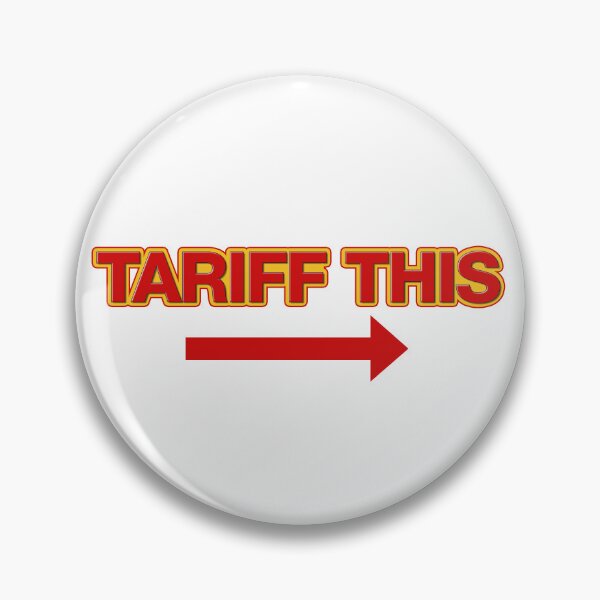 Item preview, Donald Trump Tariff this sticker designed and sold by ArtisanGroove.