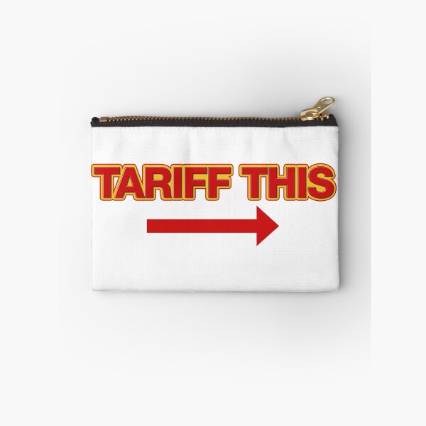 Item preview, Donald Trump Tariff this sticker designed and sold by ArtisanGroove.