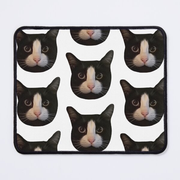Item preview, black cat nose meme designed and sold by TALENOffcials.
