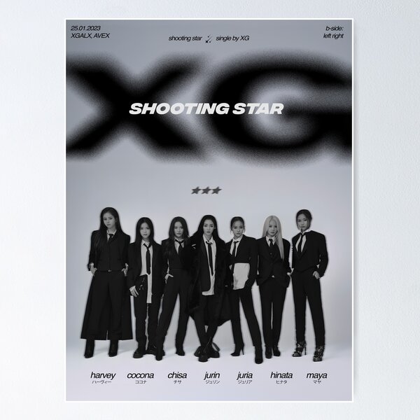 Xg Shooting Star Posters for Sale | Redbubble