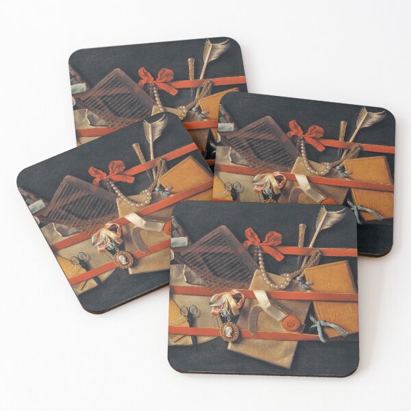 Item preview, Tromp-l'oeil Still Life 1664 Hoogstraeten designed and sold by Mauswohn.