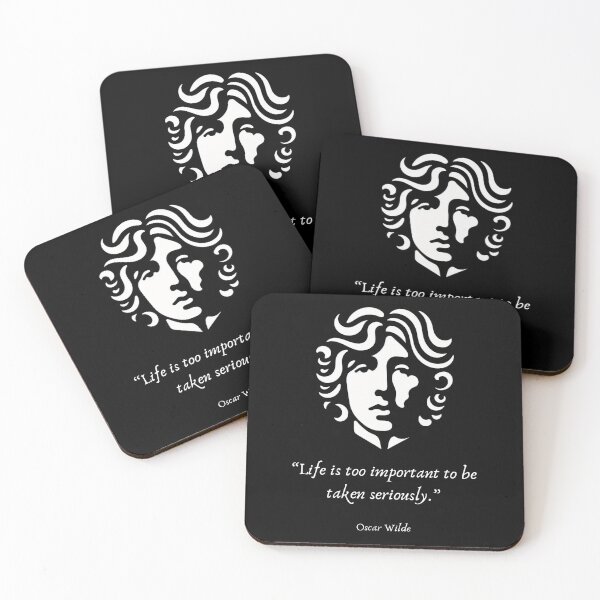 Item preview, Oscar Wilde - Life is too important.. designed and sold by diddlysquid.