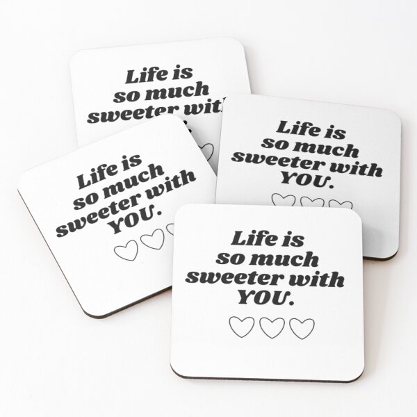 Item preview, Life is so much sweeter with you. designed and sold by designbyangelic.