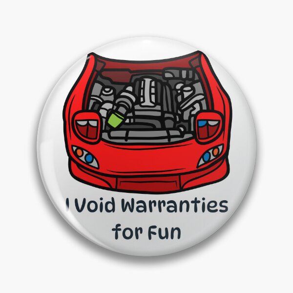 Item preview, I Void Warranties for Fun (Funny Car Mechanic Design) designed and sold by CoolCrap-.