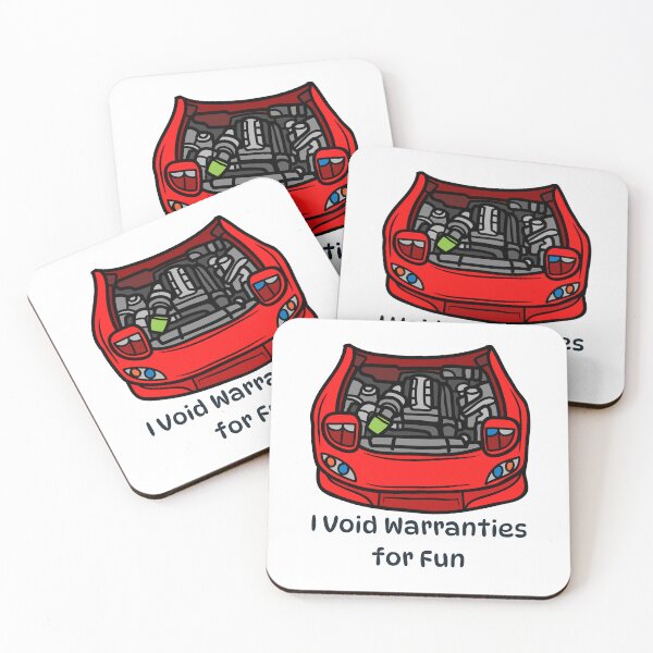 Item preview, I Void Warranties for Fun (Funny Car Mechanic Design) designed and sold by CoolCrap-.