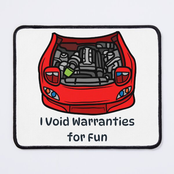 Item preview, I Void Warranties for Fun (Funny Car Mechanic Design) designed and sold by CoolCrap-.