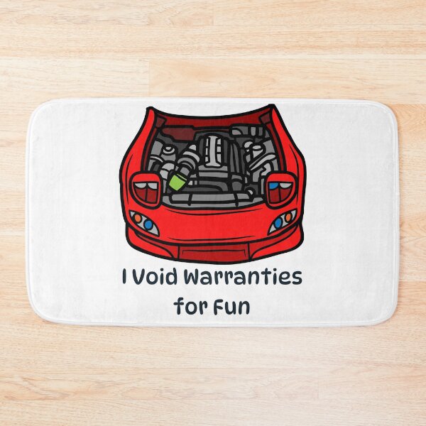 Item preview, I Void Warranties for Fun (Funny Car Mechanic Design) designed and sold by CoolCrap-.