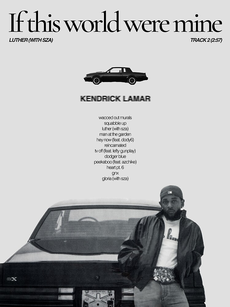 Thumbnail 3 of 3, Poster, Kendrick Lamar 'GNX' designed and sold by 070Fly.