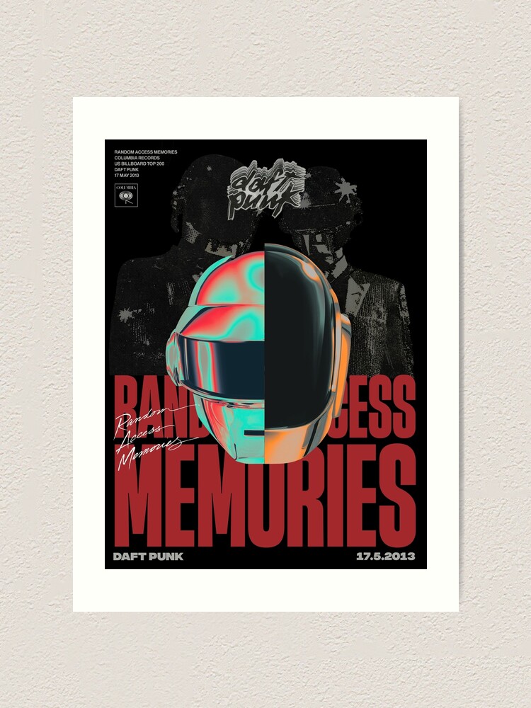 レア 【非売品】 DAFT PUNKx TOWER RECORDS ポスター DAFT PUNK Random Access Memories POSTER Japan RARE Tower