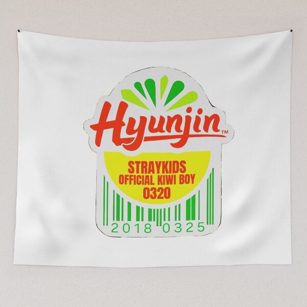 Item preview,  Hyunjin Stray Kids Official Kiwi Boy buzz cut hairstyle 0320 SKZ KPOP STAY ot8 designed and sold by Kpop-Noona.