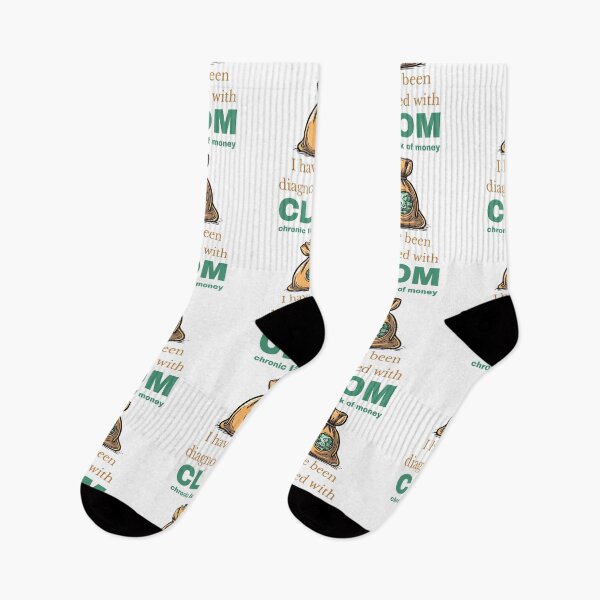 Item preview, I Have Been Diagnosed with CLOM Funny Gift for Money Savers designed and sold by Hoshi-Club.