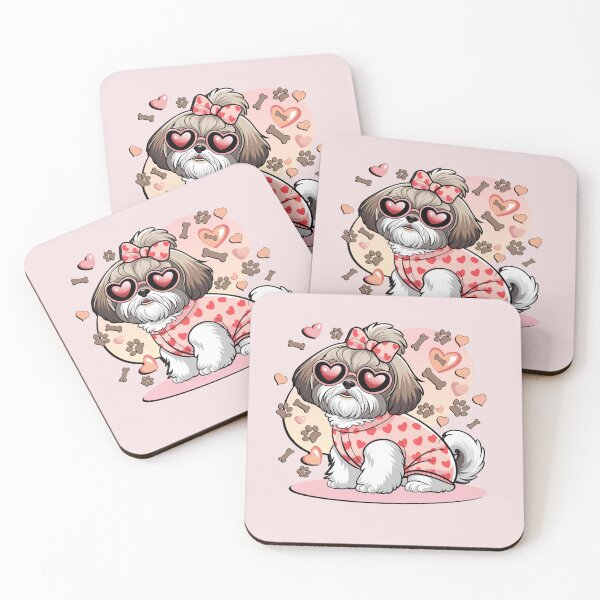 Item preview, Shih Tzu Valentine's Day Cute Shihtzu designed and sold by tamdevo1.