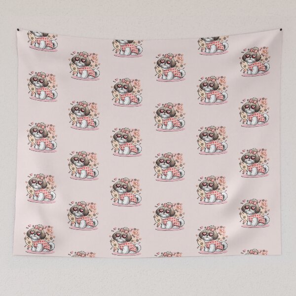 Item preview, Shih Tzu Valentine's Day Cute Shihtzu designed and sold by tamdevo1.