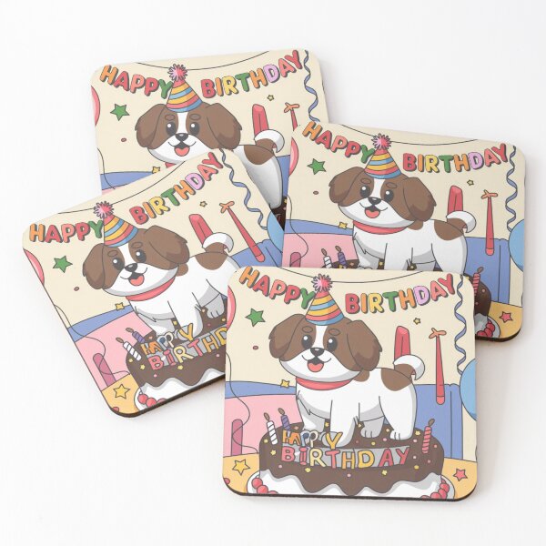 Item preview, St Bernard’s Birthday Bash designed and sold by NeatThingLover.