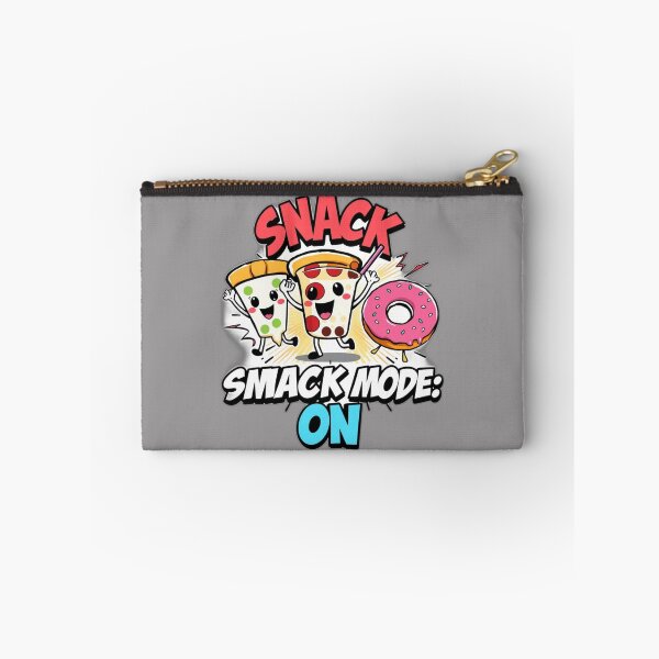 Item preview, Snack Mode ON - Funny Food Lover Cartoon Design designed and sold by on_point_print_studio.
